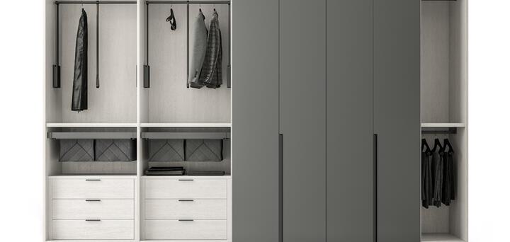 Naked Walk-in Closet