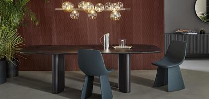 Geometric Table Wood